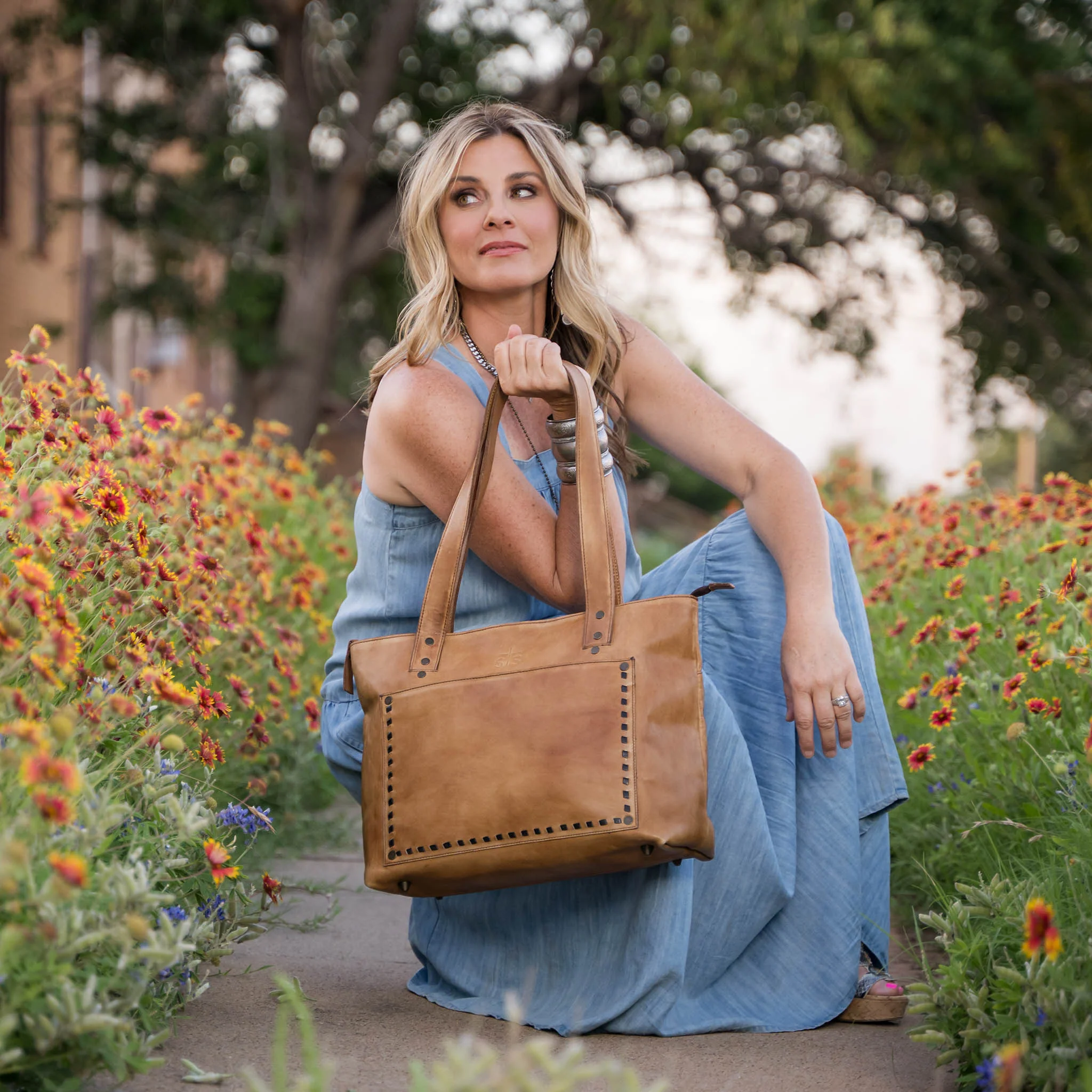 Bandera Tan Simple Tote - Image 2