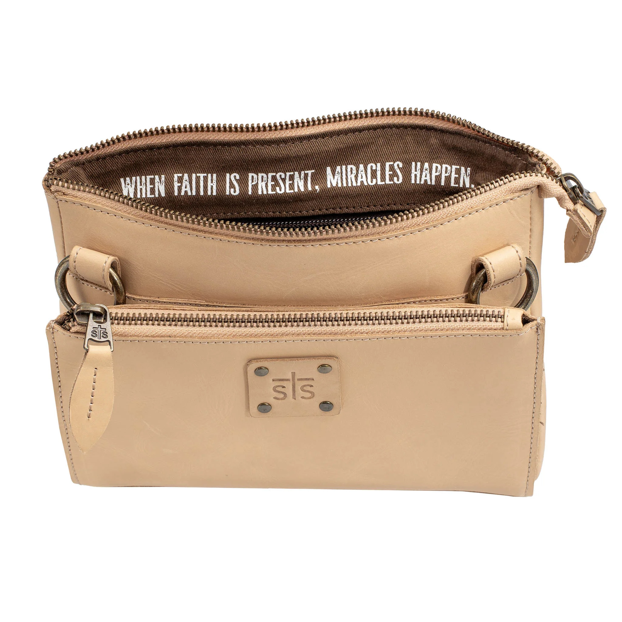 Basic Bliss Buckskin Lily Crossbody - Image 10