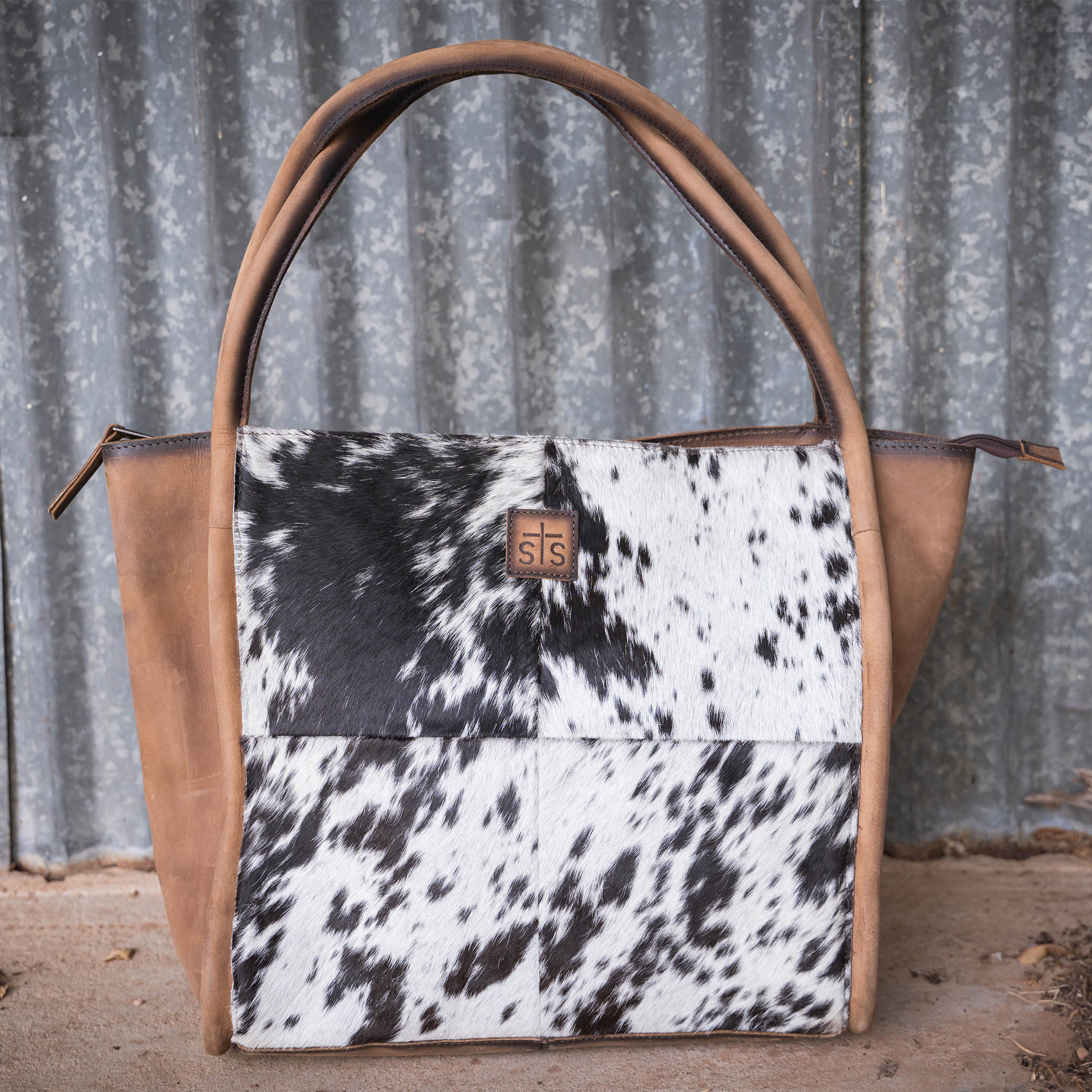 Cowhide Betty Tote - Image 7