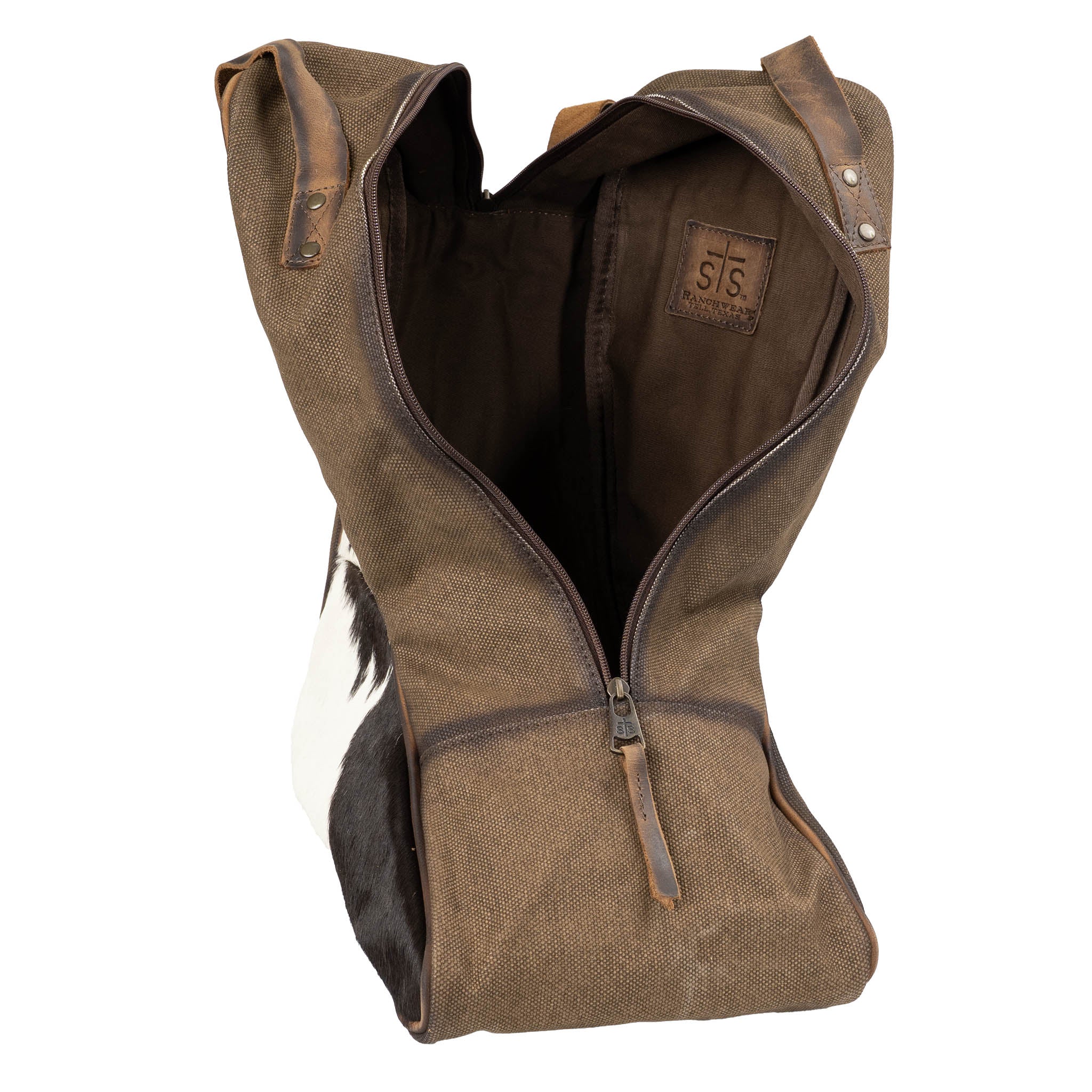 Cowhide Boot Bag - Image 4