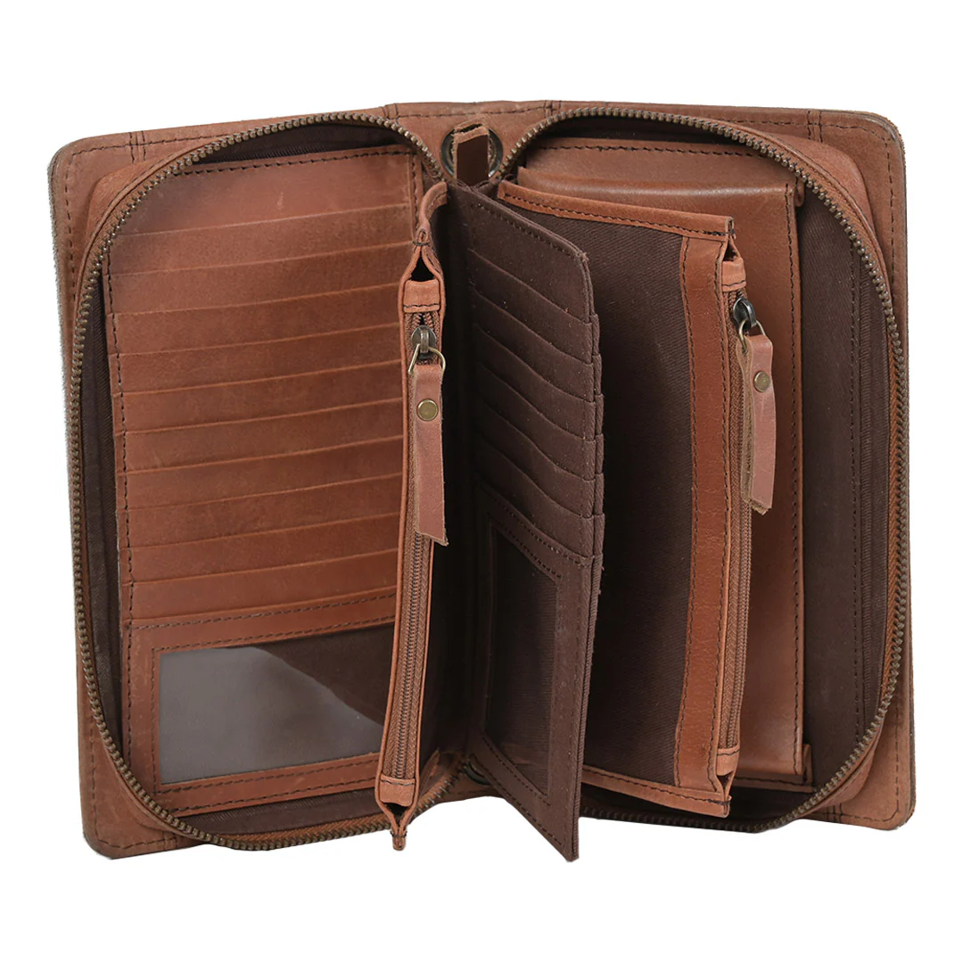 Cowhide Evie Organizer - Image 2