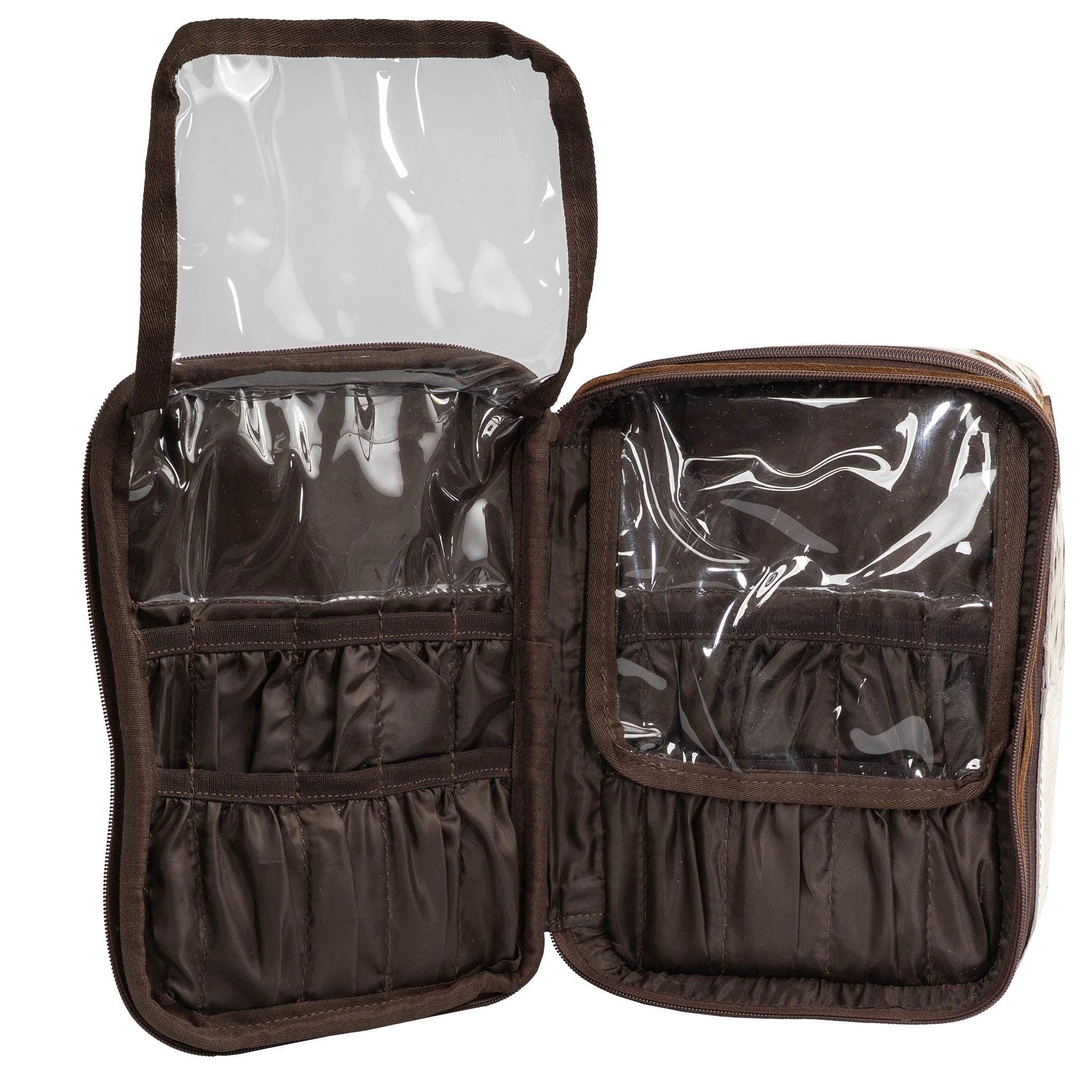 Cowhide Glamour Makeup Organizer - Image 8