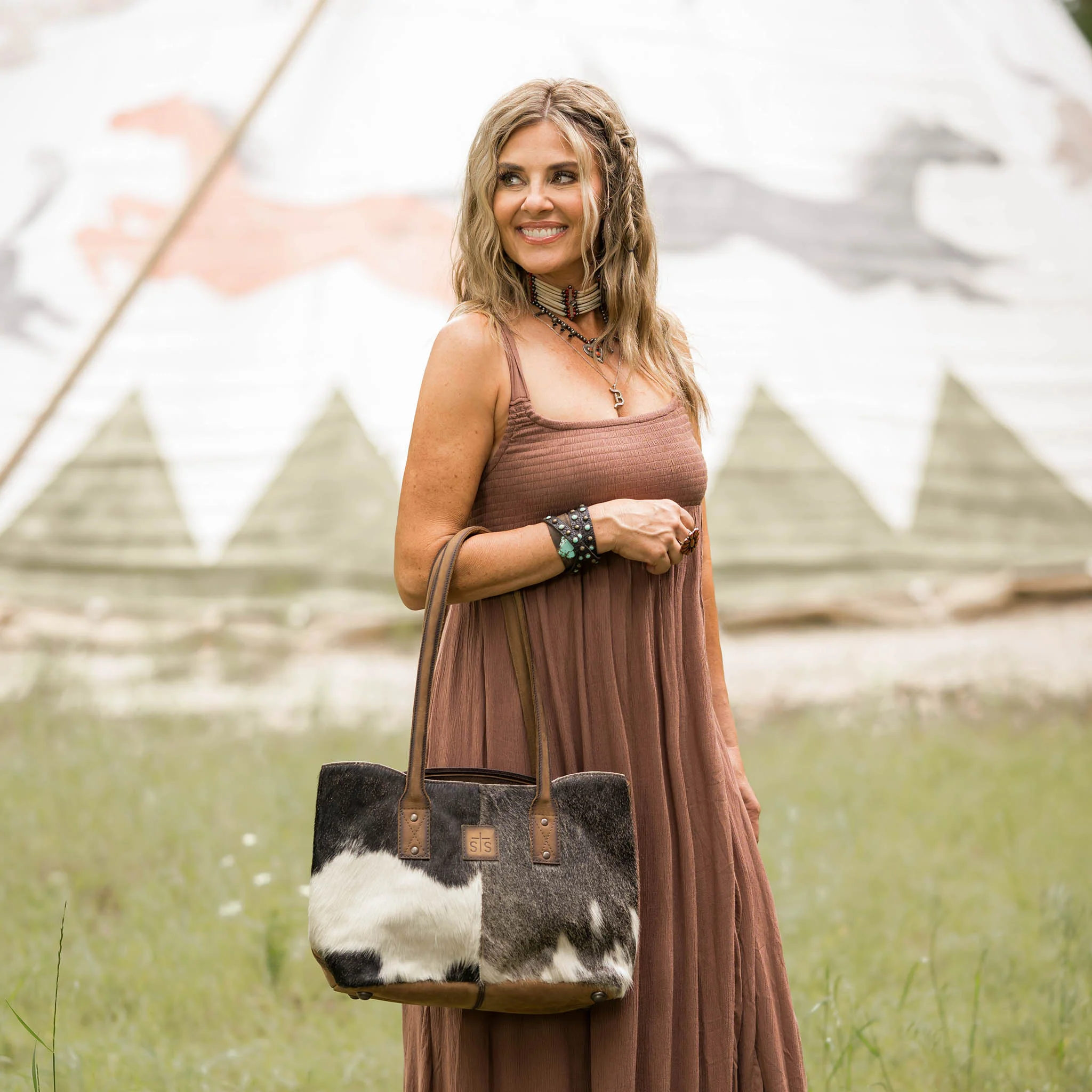 Cowhide Josie Tote - Image 2