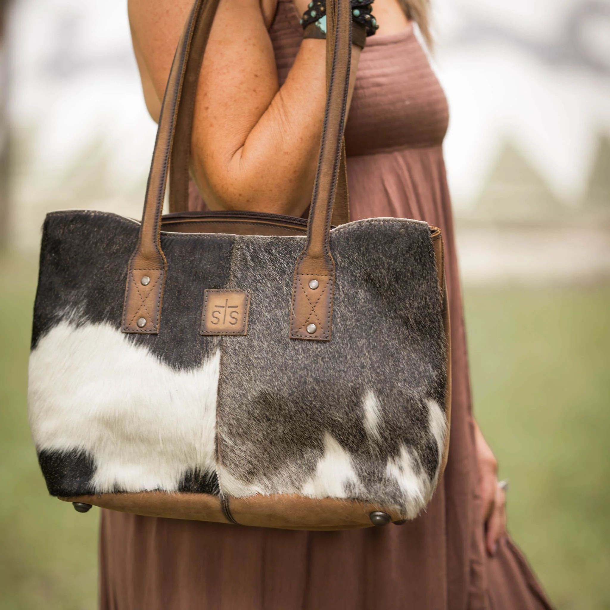 Cowhide Josie Tote - Image 4