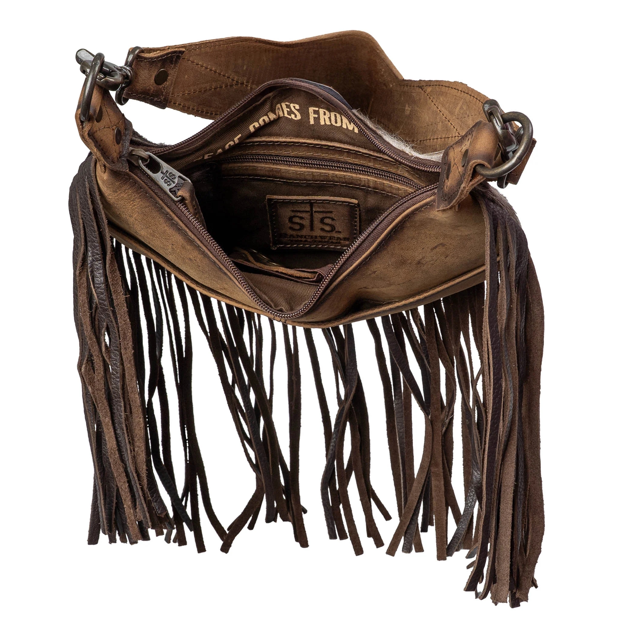 Cowhide Nellie Shoulder Bag - Image 8