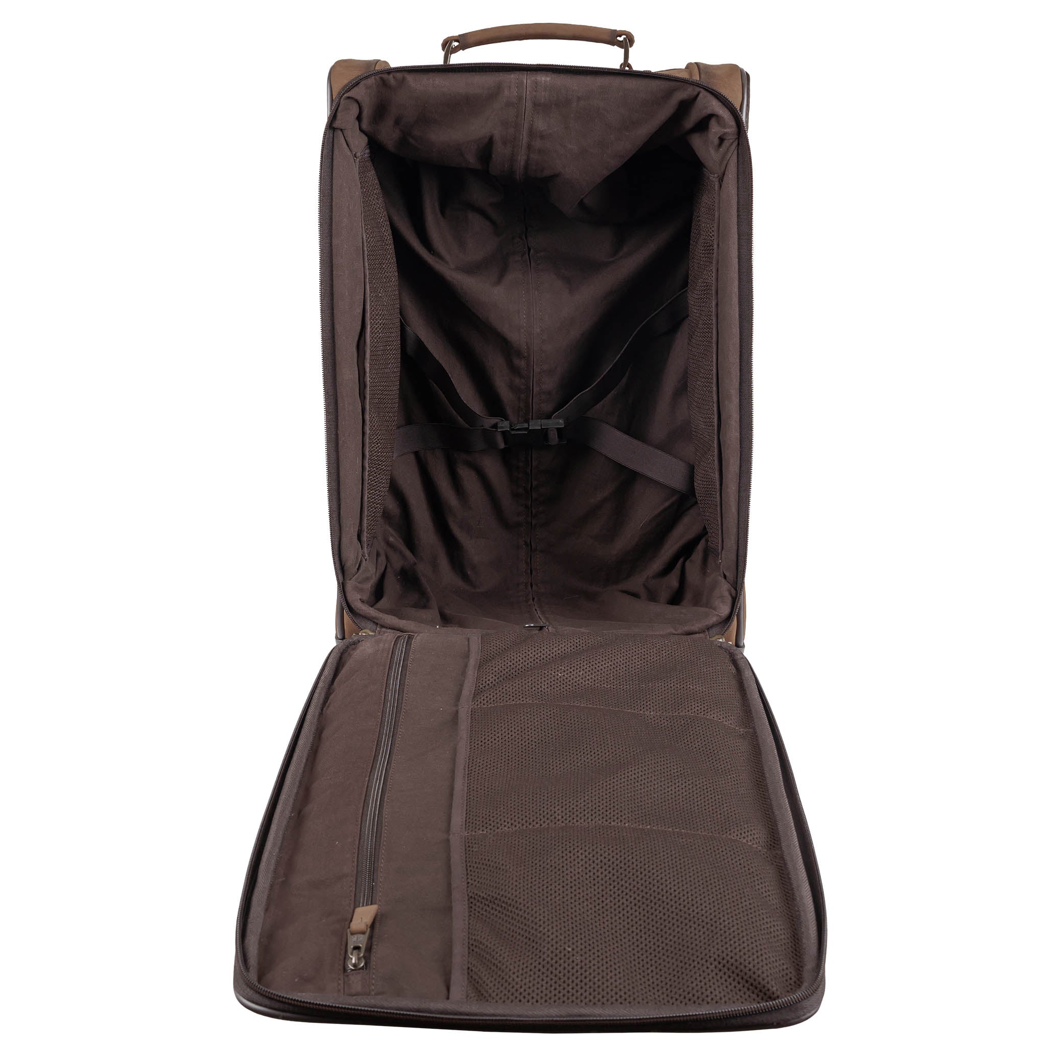 Cowhide Rolling Suitcase - Image 8