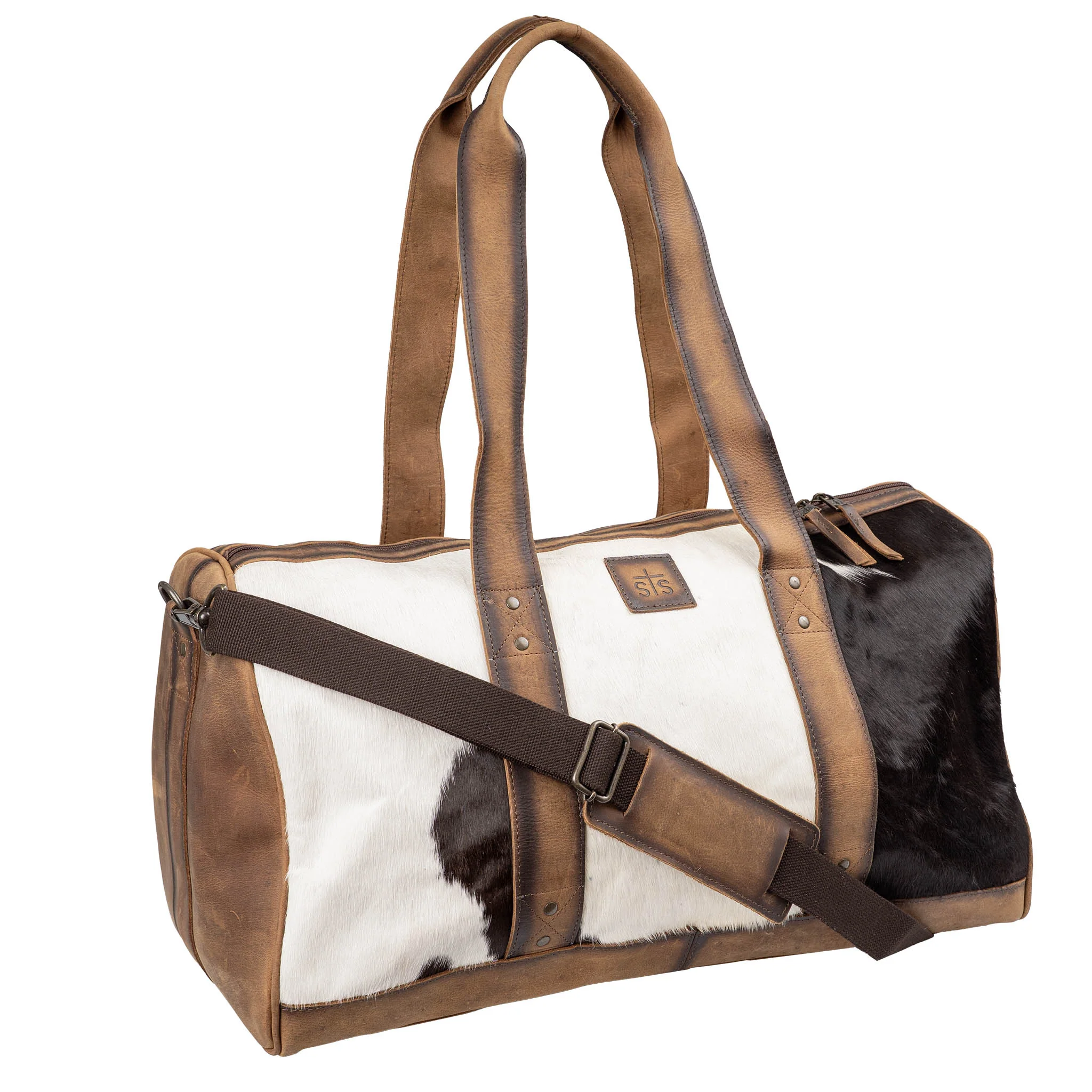 Cowhide Saltillo Duffle - Image 3