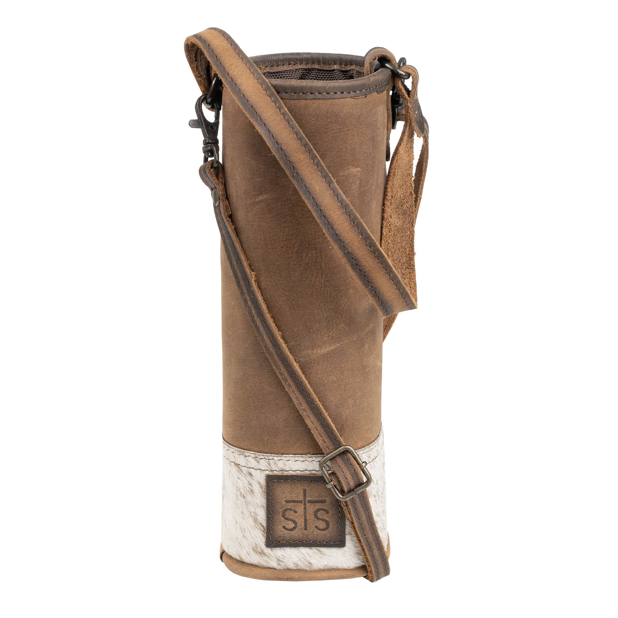 Cowhide Single Wine Bag - Image 3