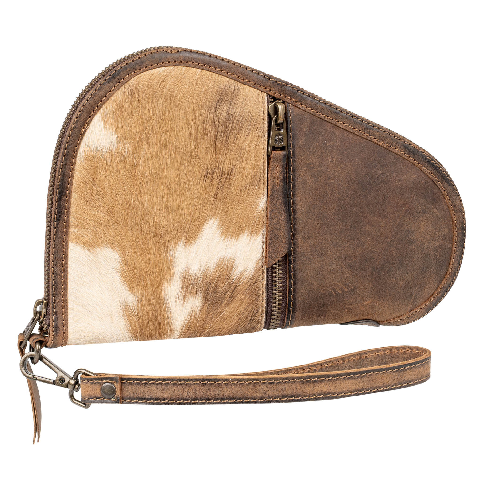 Cowhide Small Pistol Case - Image 5