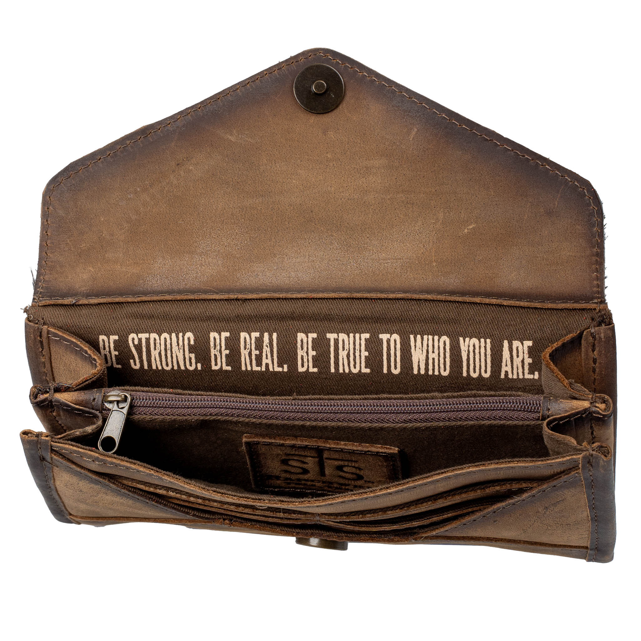 Cowhide Style Wallet - Image 7