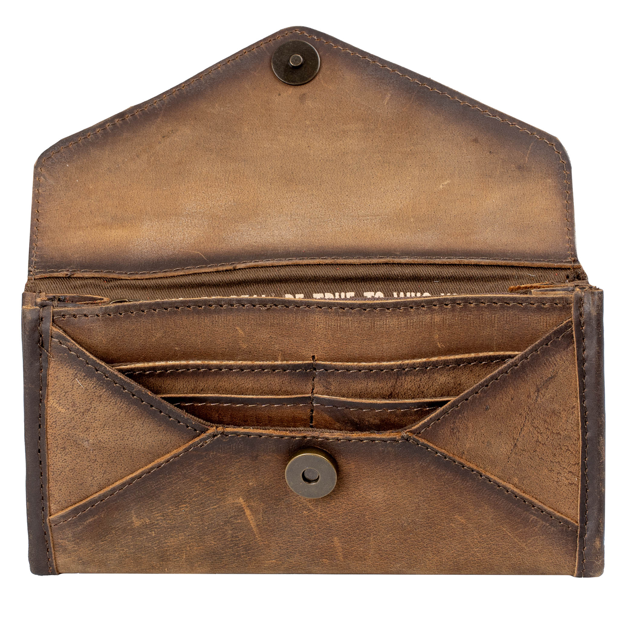 Cowhide Style Wallet - Image 8