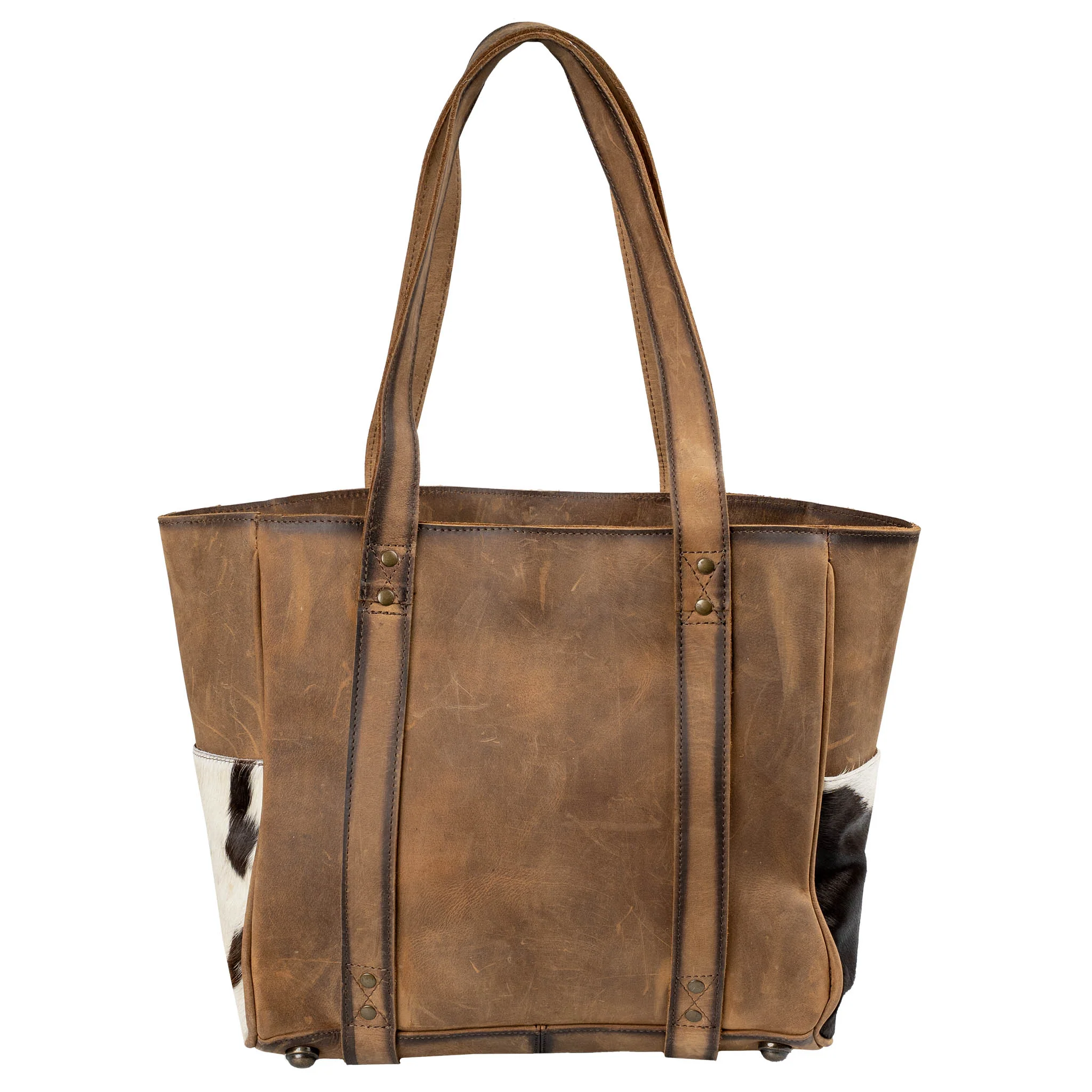 Cowhide Trinity Tote - Image 2