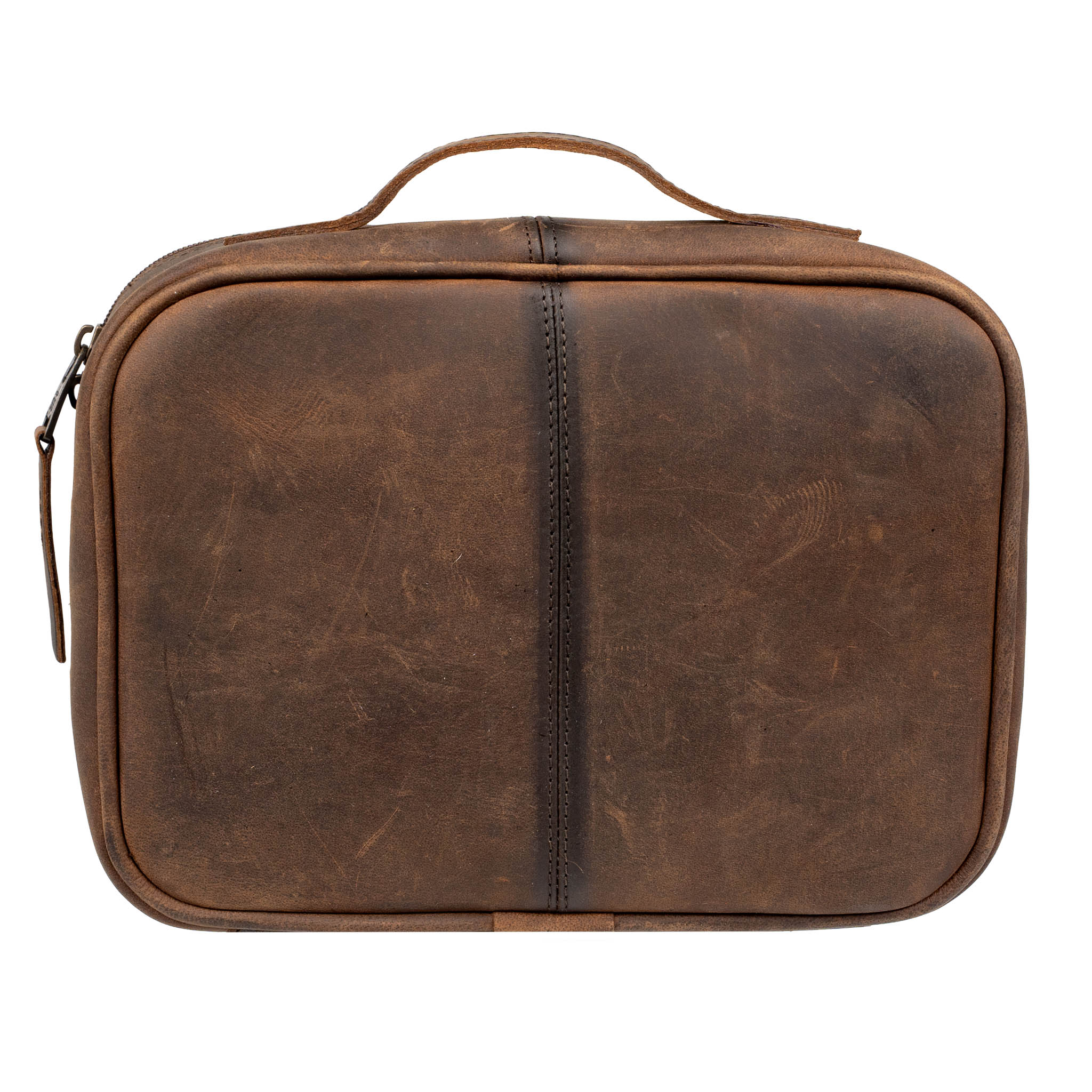 Cowhide Yukon Makeup Organizer - Image 3