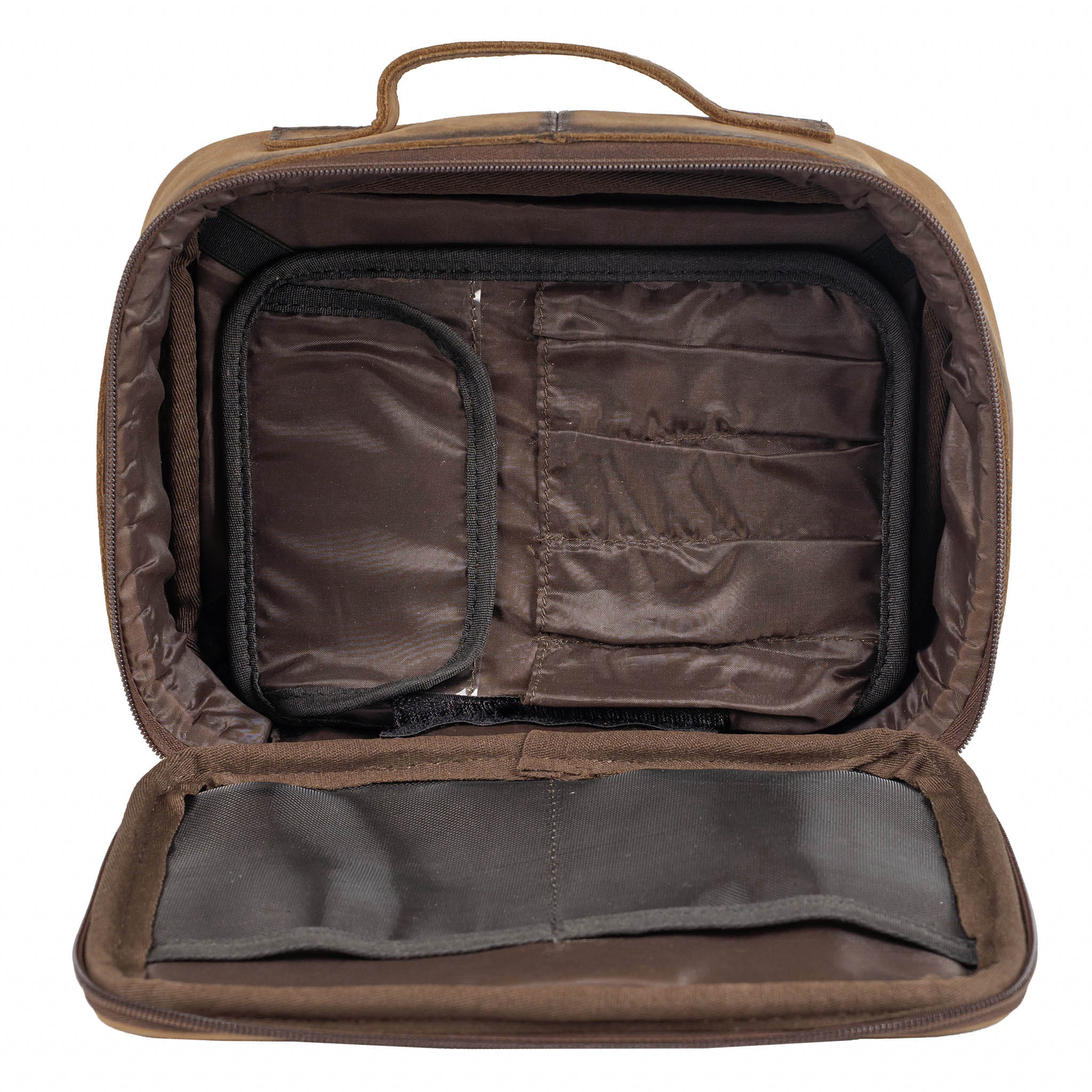 Cowhide Yukon Makeup Organizer - Image 4