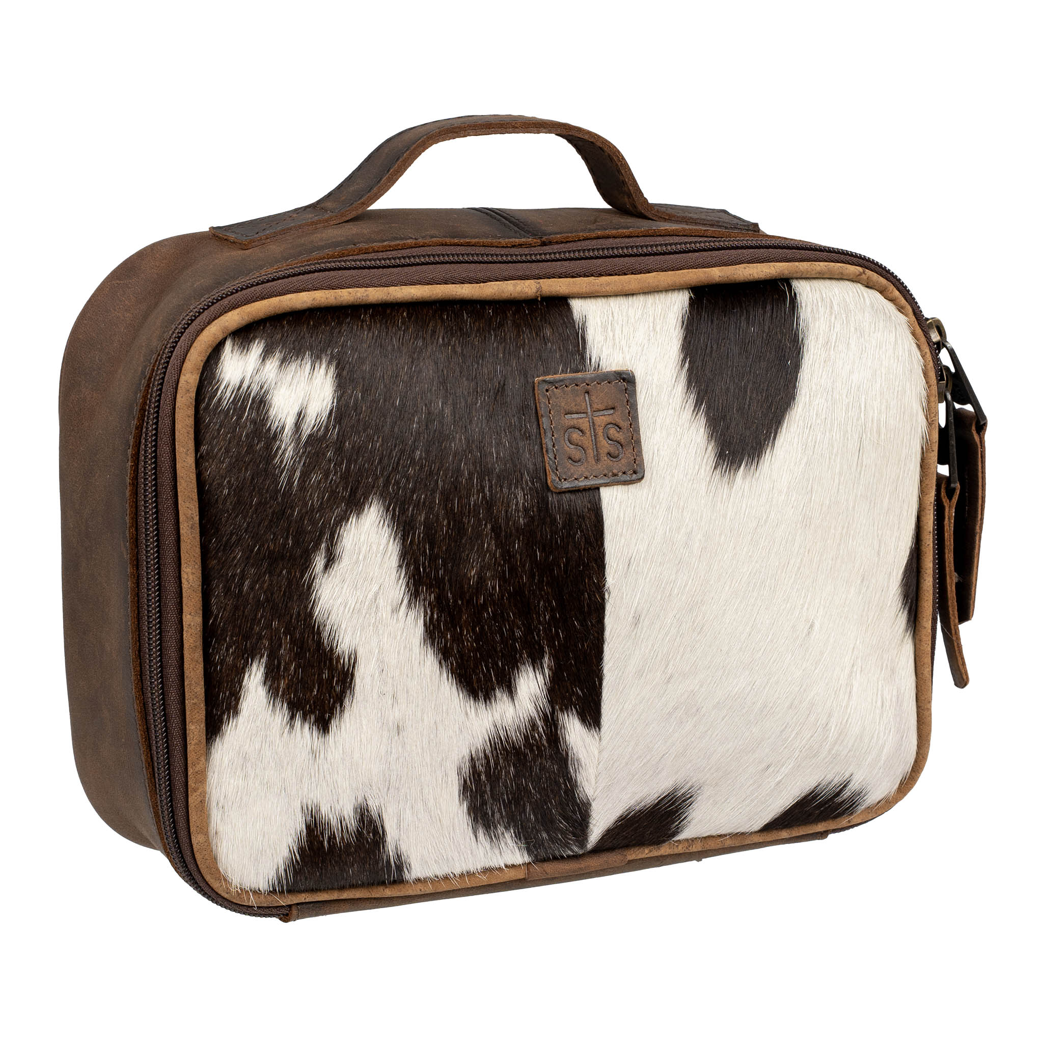 Cowhide Yukon Makeup Organizer - Image 8