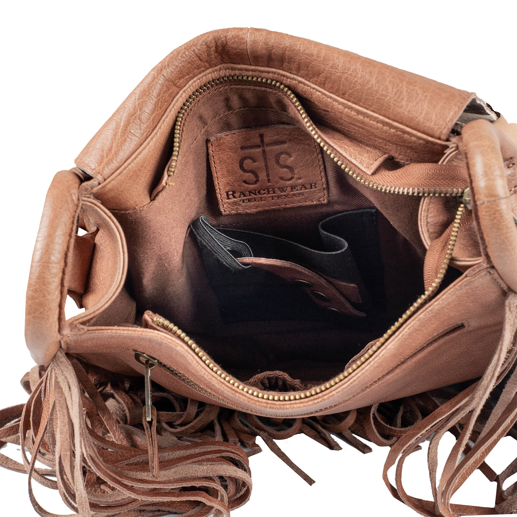 Indie Cowhide Saddle Bag - Image 4
