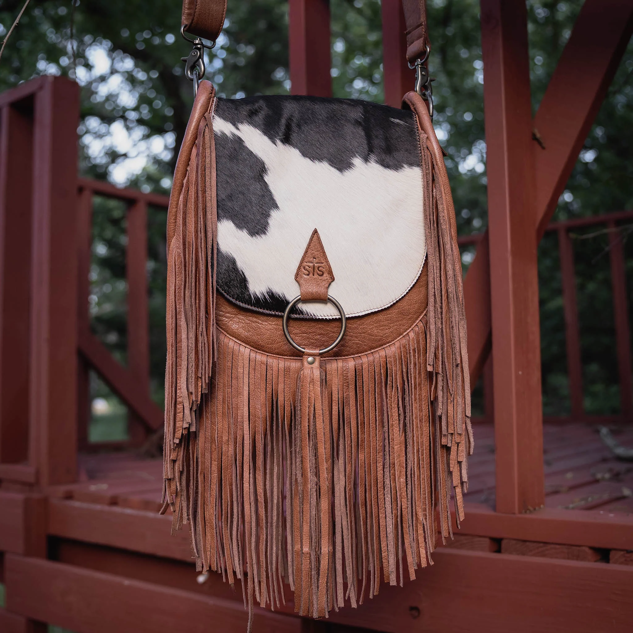 Indie Cowhide Saddle Bag - Image 5