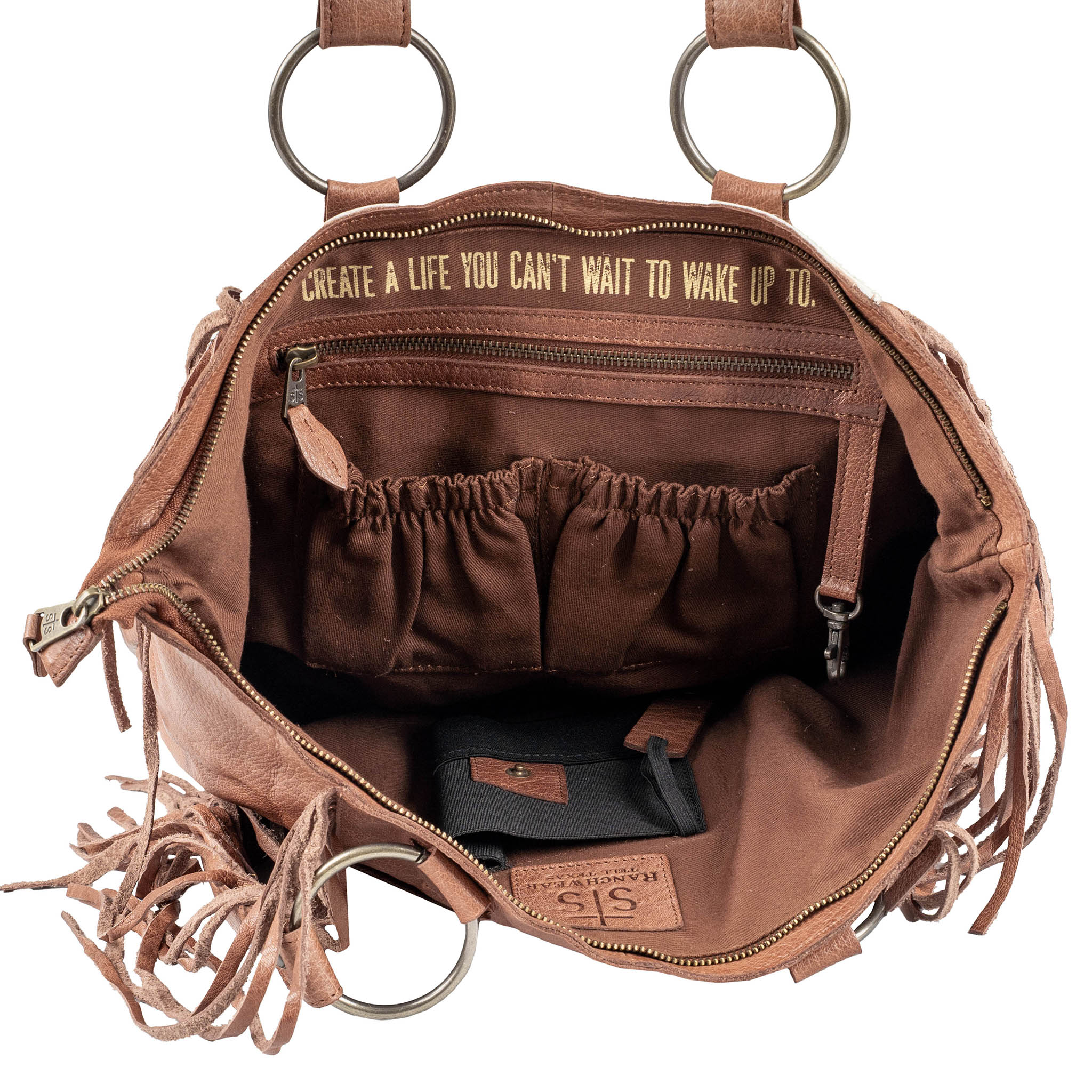 Indie Cowhide Tote - Image 5