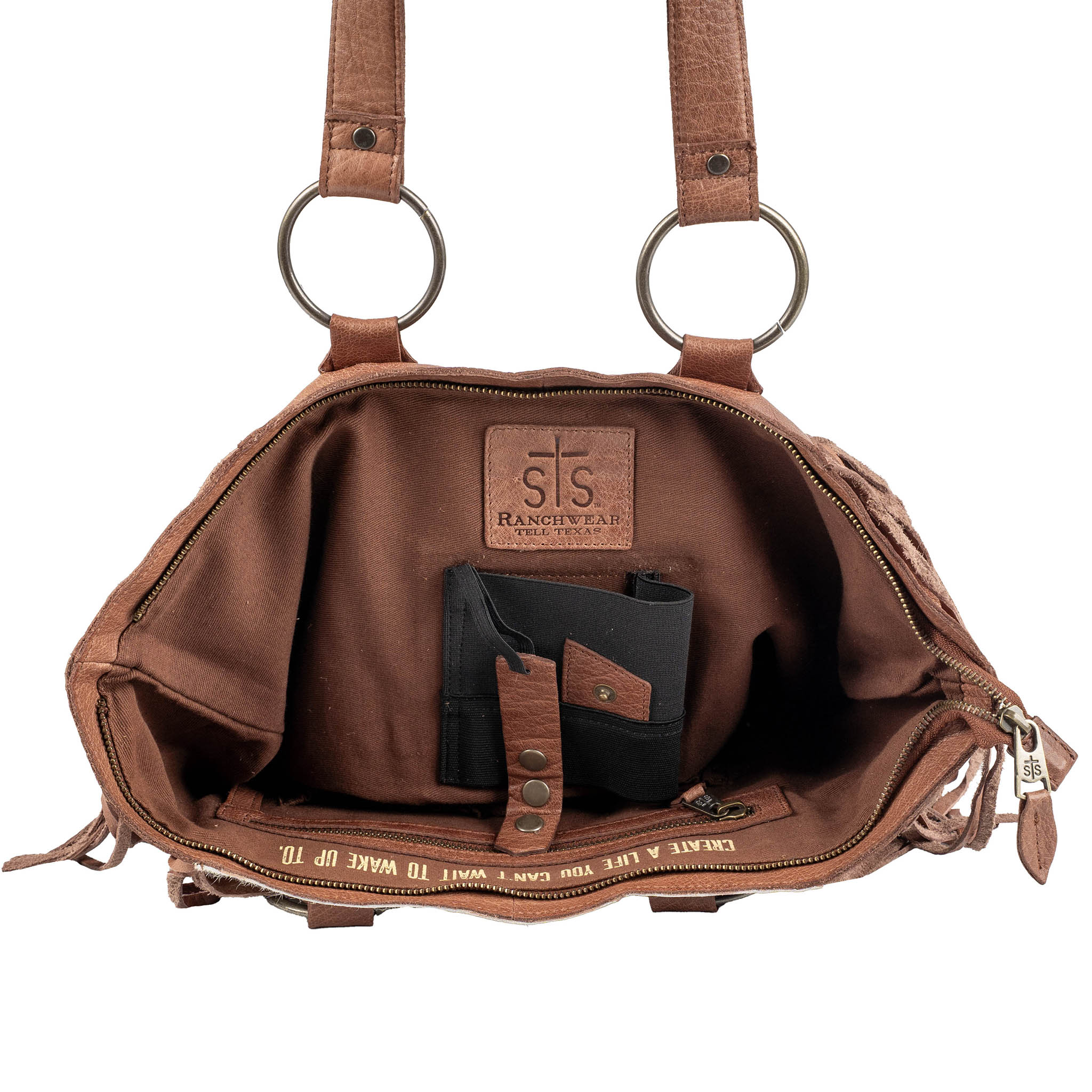 Indie Cowhide Tote - Image 6