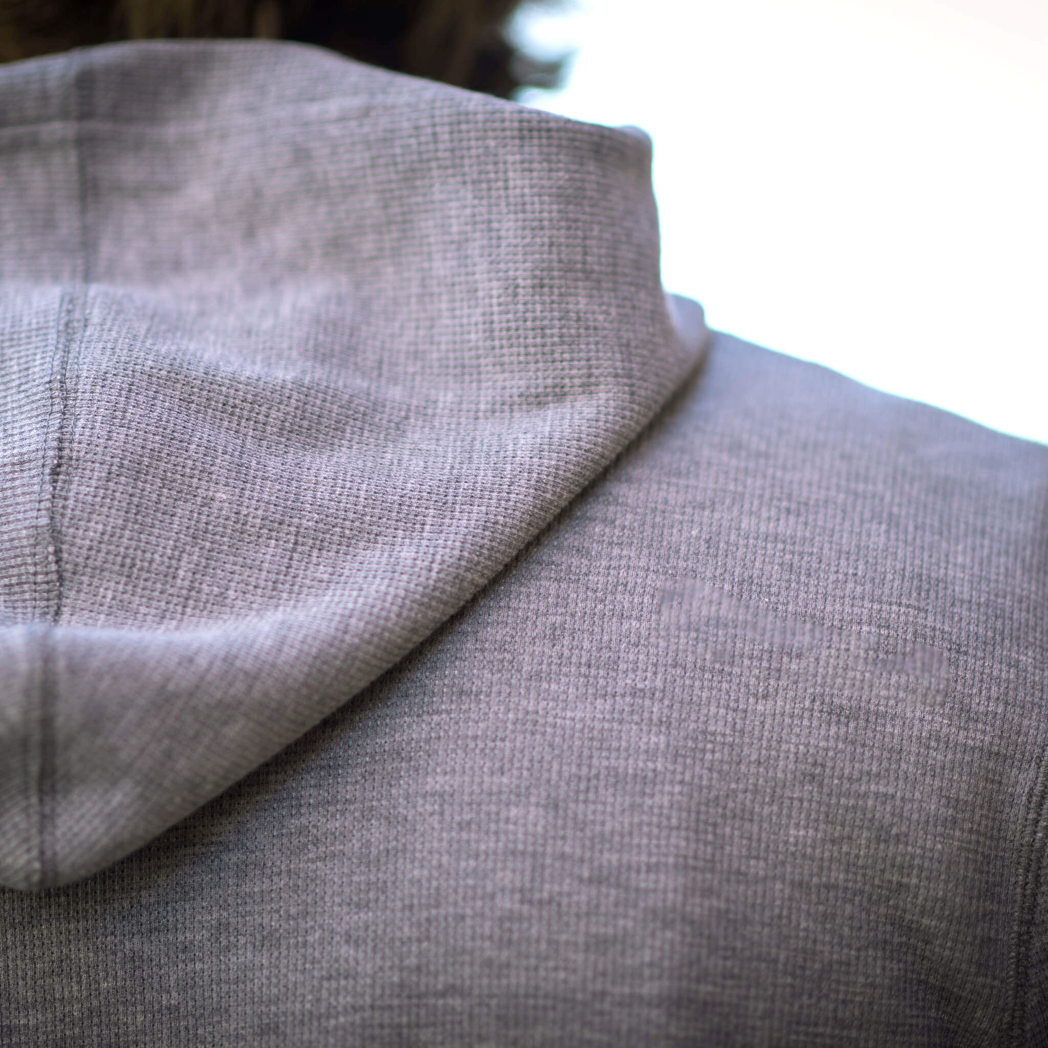 Men's Essential Hoodie - Heather Gray - Image 4