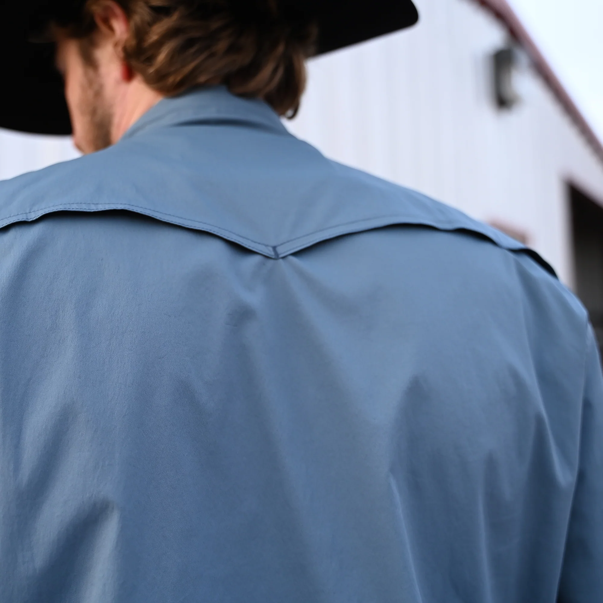 Men's Fischer - Long Sleeve - Slate Blue - Image 3