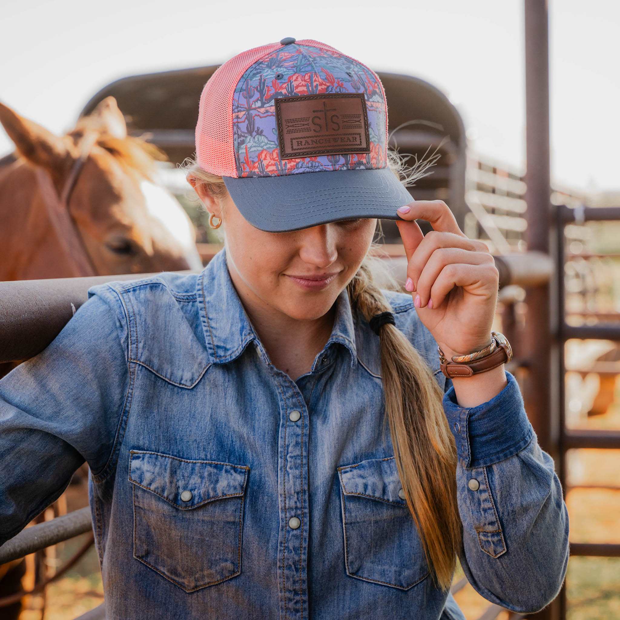 STS Patch Hat - Sunset Desertscape - Image 2