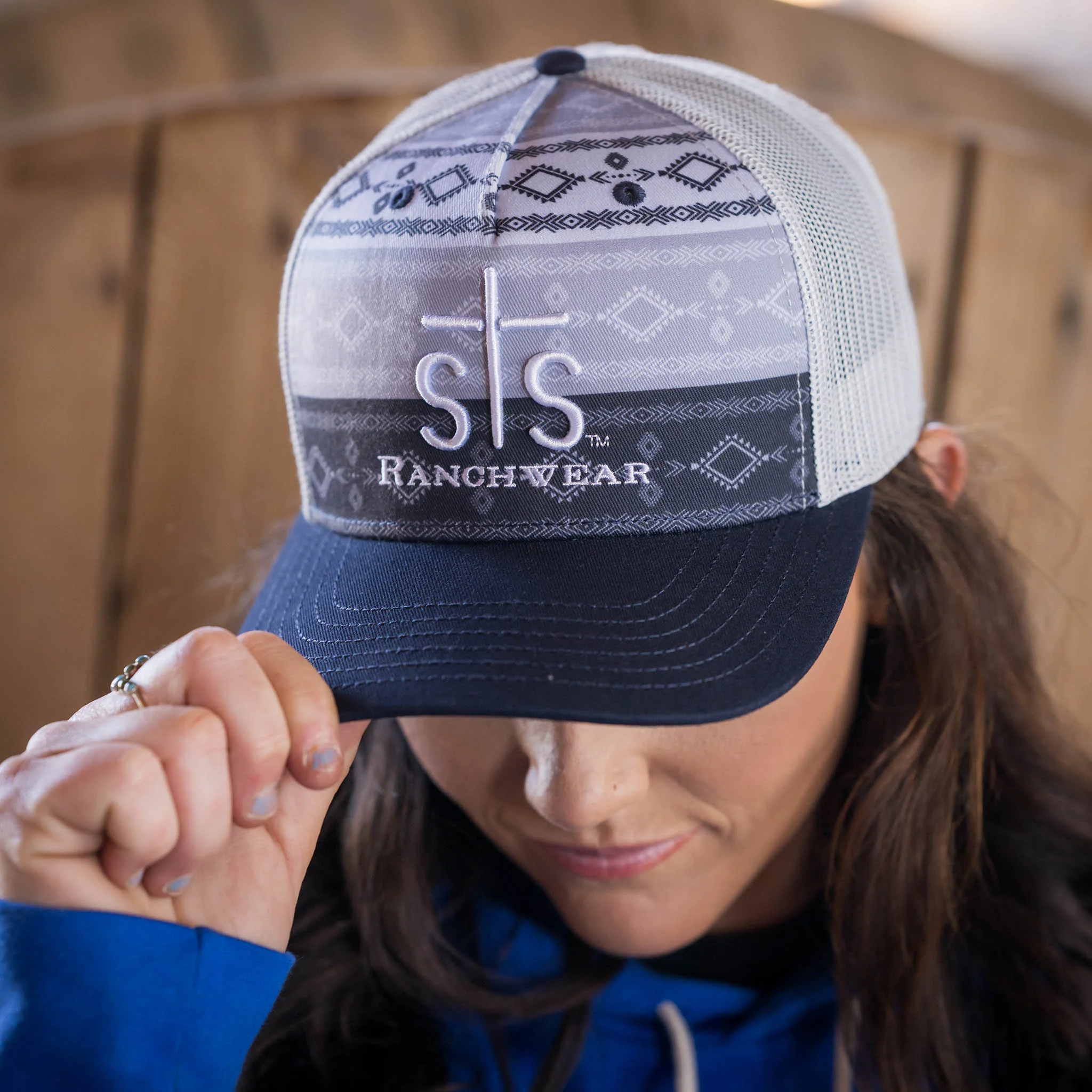 STS Puff Hat - Poppy Blue - Image 2