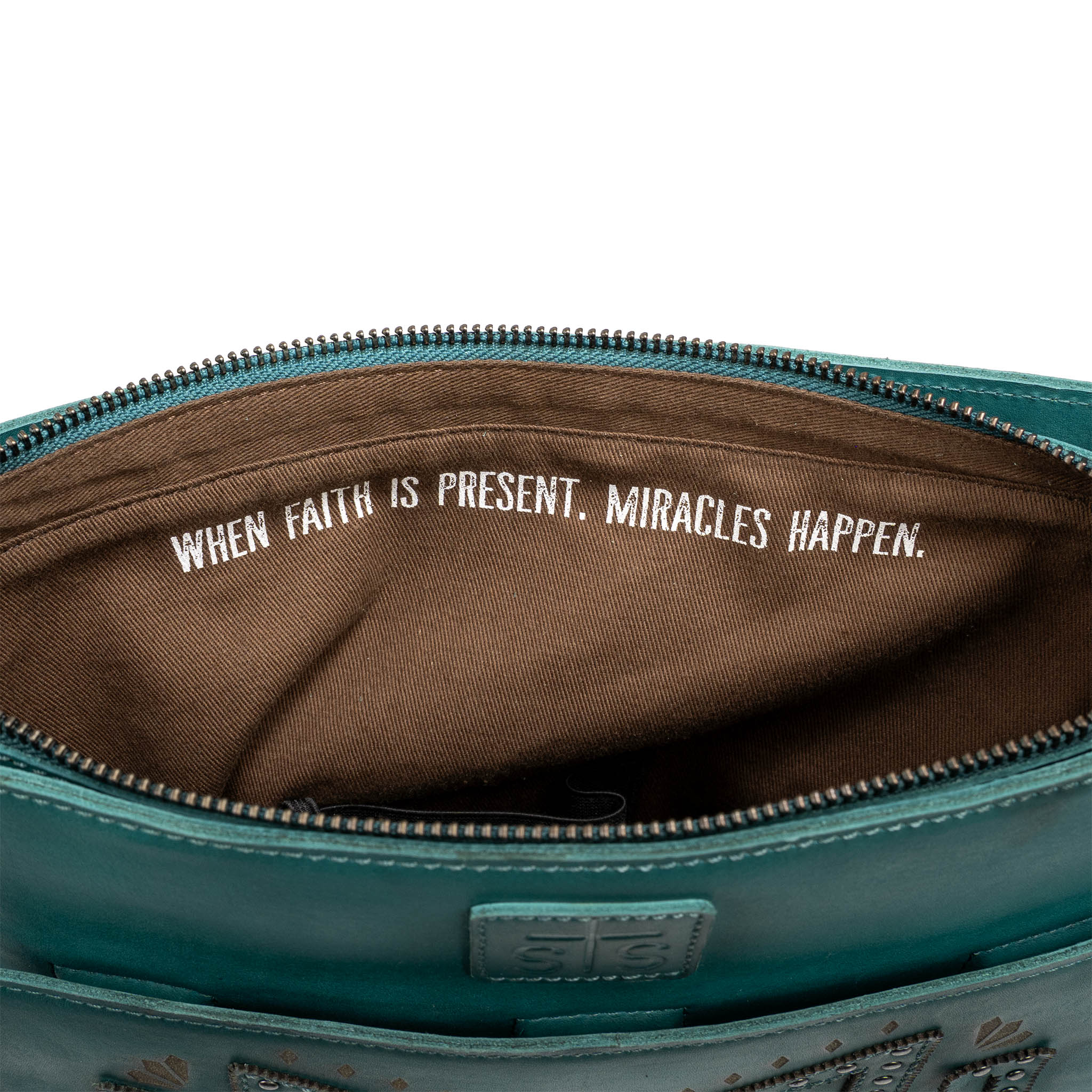 Wayfarer Turquoise Olivia Crossbody - Image 7