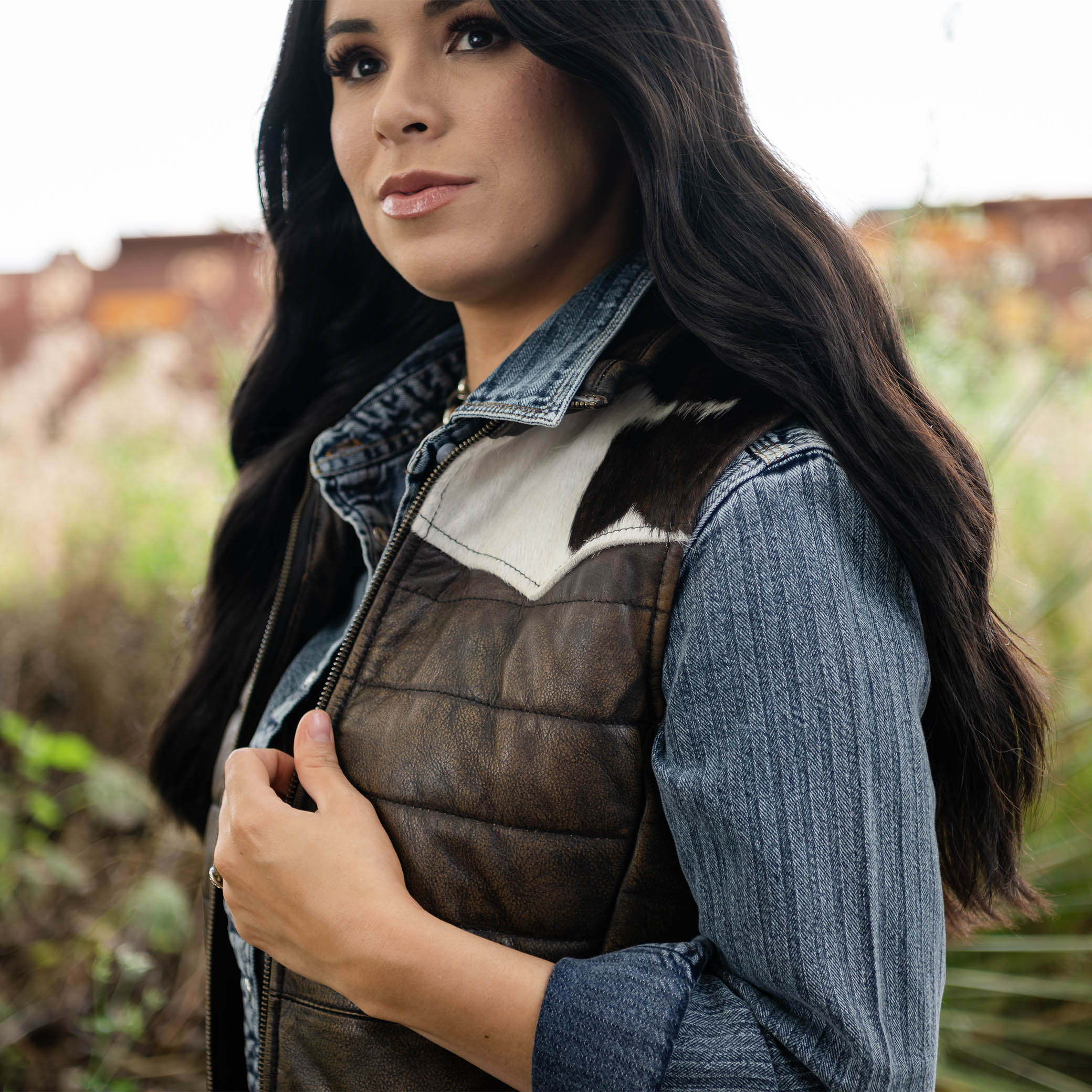 Women's Adalyn Vest - Tobacco Brown - Image 4