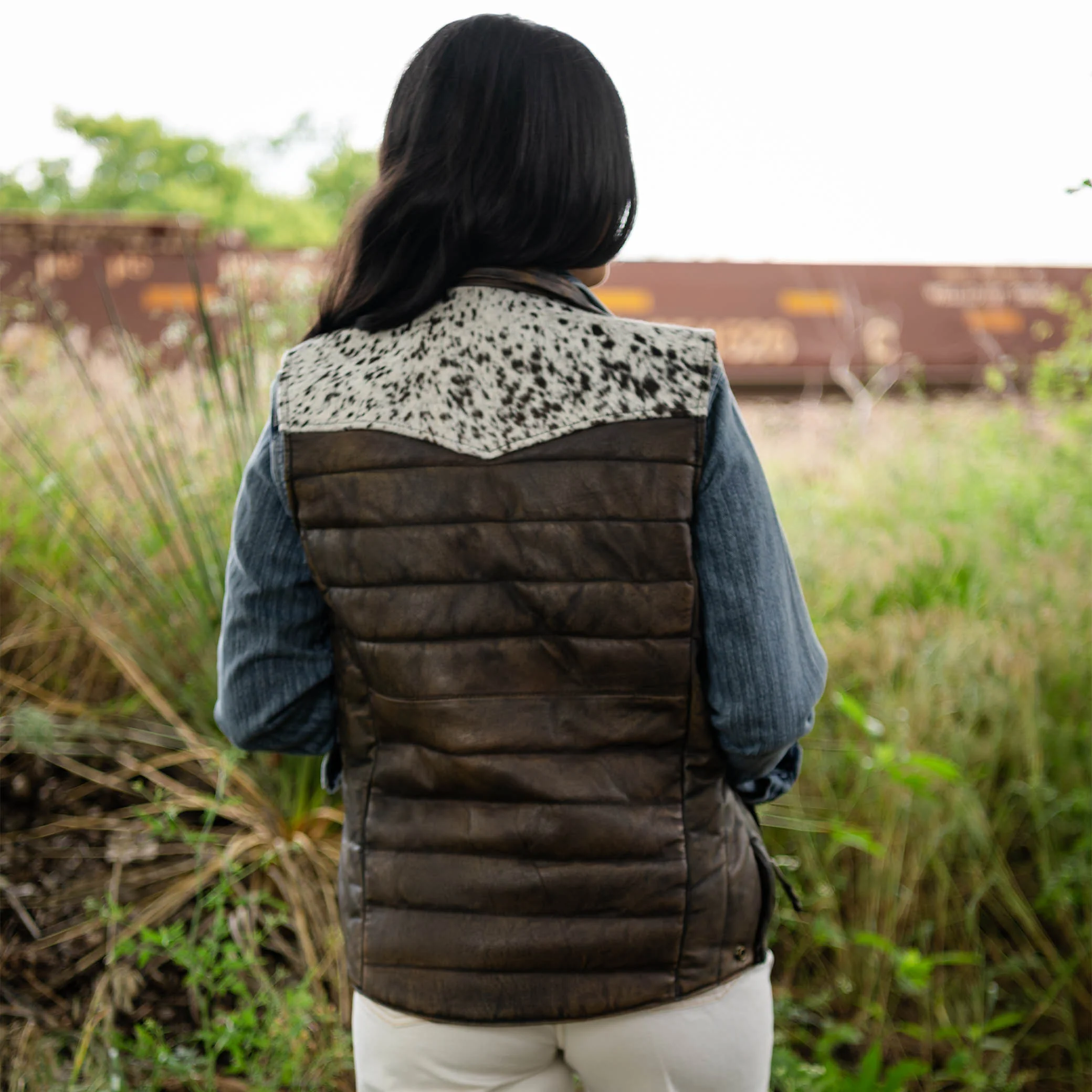 Women's Adalyn Vest - Tobacco Brown - Image 6